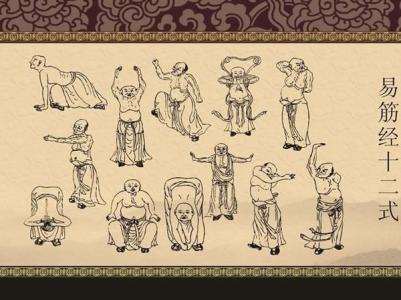 少林易筋经内功心法 少林易筋经