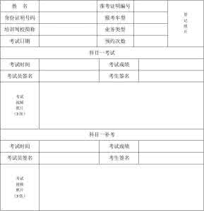 科目一成绩单给驾校吗 驾校成绩单式样