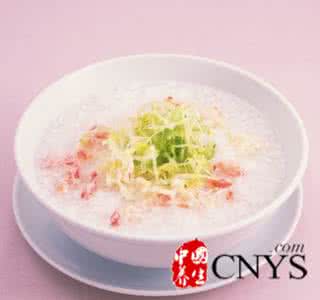 养生粥 夏天喝粥养人 女人小孩中老年的养生粥