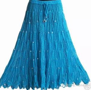 波西尼亚 波西尼亚 钩针编织波西尼亚风大摆裙详细图解