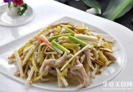 韭黄肉丝的做法 韭黄肉丝的做法 韭黄肉丝