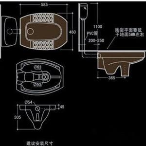 后排水蹲便器安装尺寸 蹲便器安装尺寸介绍 蹲便器价格明细介绍