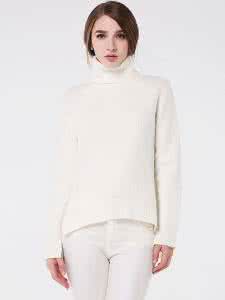 百搭毛衣外套 干净百搭还是白色毛衣