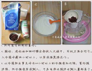 蔓越莓冰激凌 家庭自制健康无添加的美味冰激凌--蔓越莓酸奶冰激凌
