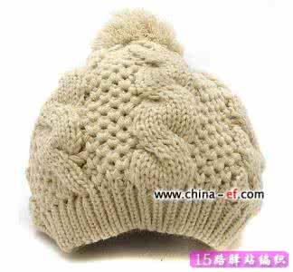 麻花帽子棒针编织视频 【棒针教程】白色麻花帽子