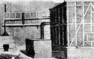 铅室法制硫酸的方框图 铅室法