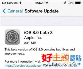 ios8 beta3 ios8 beta3 bug有哪些