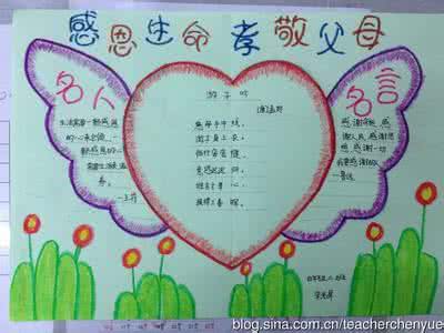 感恩母亲节手抄报花边 感恩老师手抄报 感恩老师手抄报花边