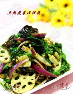 凉拌藕的做法大全家常 豆豉菠菜凉拌藕的做法_家常豆豉菠菜凉拌藕的做法【图】豆豉菠菜凉拌藕的家常做法大全怎么做好吃视频