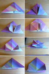 一张纸无限翻折纸教程 折纸教程 教你如何将一张纸折成一本书