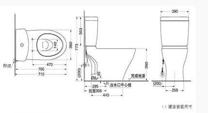马桶坑距怎么测量 马桶坑距是多少 马桶坑距怎么量