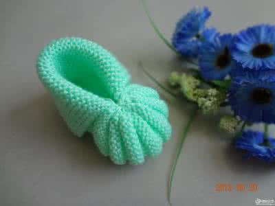 超萌宝宝鞋(超简单,有编织步骤)