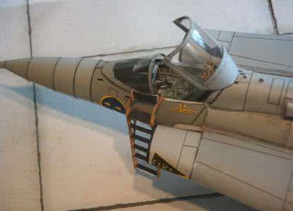 战斗机纸模型图纸 【纸模型】战斗机I-16纸模型免费下载