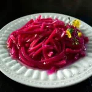 凉拌火龙果皮的做法 火龙果皮 糖拌火龙果皮的做法,糖拌火龙果皮怎么做好吃,糖拌火龙果皮的家常做法