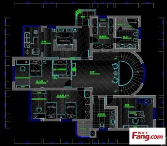 自建别墅平面图 气质优雅的2套自建别墅（平面图 装修）