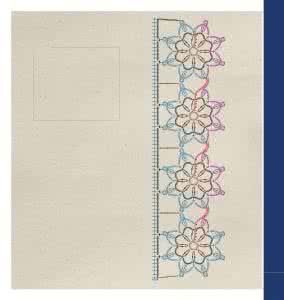 钩针花边图解大全 【钩针】边界(花边)