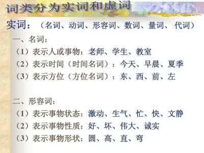 小学语文语法 一篇文章搞定小学语文语法(附PPT)