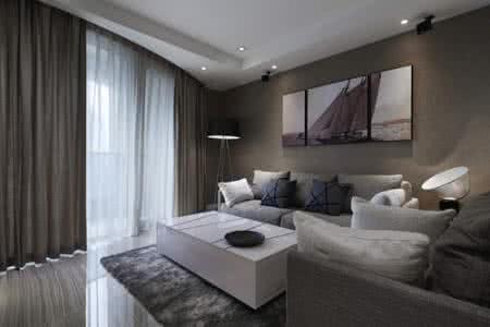 现代简约风格装修案例 76㎡装出现代简约典范案例