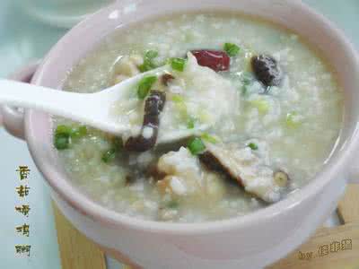 香菇滑鸡粥 【香菇滑鸡粥】