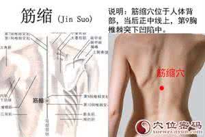 多功能按摩披肩 按摩筋缩穴的作用与功效