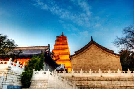 西安慈恩寺大雁塔 西安.大雁塔寺