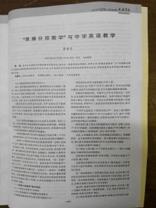 初中英语教学反思 初中英语教学反思_学术参考资料