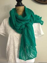 教学视频蕾丝花样围巾 Tina手工分享---- Acanthus 蕾丝围巾