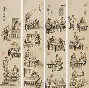 文化品位 凸显文化品位的老北京门联儿