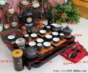 茶具套装使用方法 图解 图解功夫茶具的使用方法