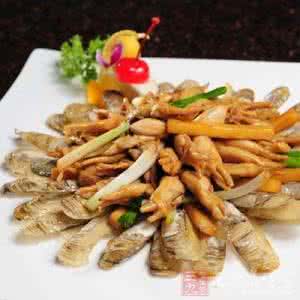 爆炒蛏子 爆炒蛏子 炒着吃味道才最棒