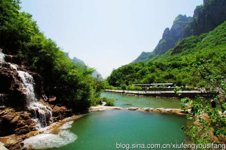 云台山山水迎宾馆 云台山，占尽山水风韵