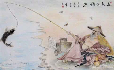 姜太公钓鱼愿者上钩 姜太公 姜太公钓鱼愿者上钩的故事