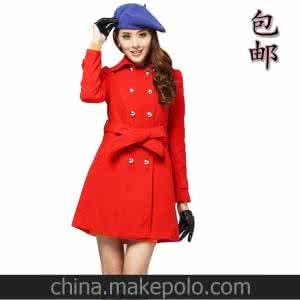 女童双排扣毛衣外套 小语妈咪手工----女童双排扣披领外套