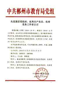 优秀党务工作者申报表 优秀党务工作事迹材料 优秀党务工作者申报事迹材料