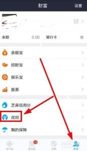 支付宝花呗额度 手机支付宝查看花呗额度明细的流程