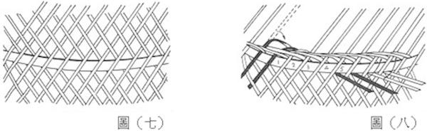 竹编收口方法 竹编教程—收口编法图解