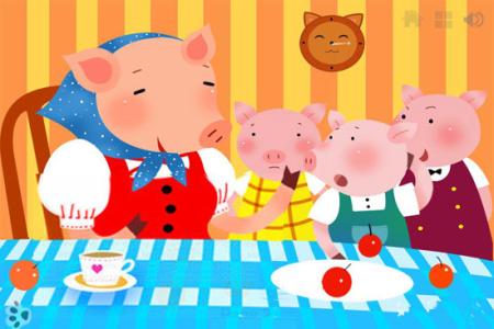 小猪吃的饱饱跳舞视频 会跳舞的小猪故事