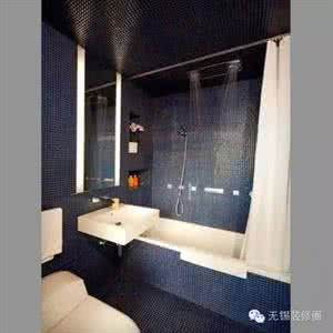 浴缸淋浴都有的卫生间 不到4㎡的卫生间,竟然有浴缸+淋浴!太实用了!