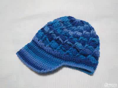 帽子围巾手套三件套 帽子·手套 一些适合用来钩帽子顶部的花样图解