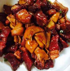 百叶结红烧肉 百叶烧红烧肉