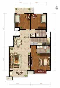 三室两厅设计方案 三室两厅两卫户型解析 三室两厅设计方案及费用节省解析