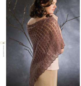 高贵的蕾丝披肩长款 精美绝伦的爱沙尼亚蕾丝披肩（1）