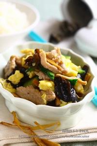 木须肉的家常做法 一道家常菜“木须肉”的做法,口味清新,营养丰富