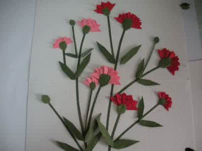 折纸康乃馨制作方法 2016年母亲节简易康乃馨的折纸制作方法