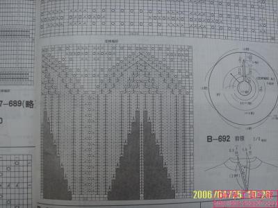 凤尾花毛衣的织法视频 转一件漂亮的凤尾花插肩毛衣(有图解)