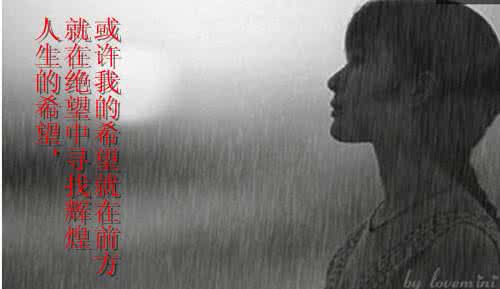 在绝望中寻找希望 在绝望中寻找希望 在人生途中寻找希望
