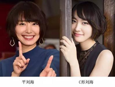 看脸型选刘海 什么刘海适合什么脸型?选对刘海才能扬长避短