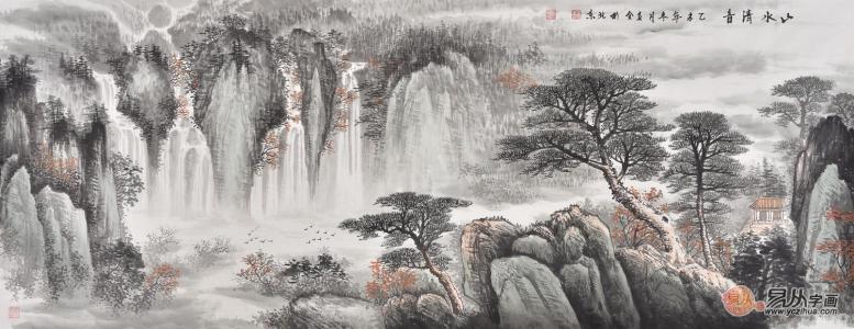 山水画在客厅什么位置 客厅山水画 山水画在客厅的什么位置放能给您带来好运