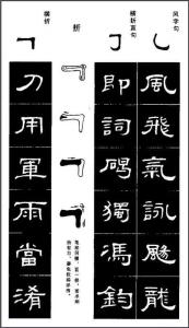 隶书基本笔画大全,非常适合入门学习!