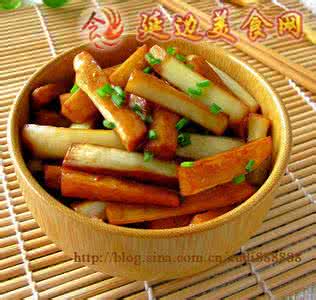 油焖茭白 【清香小菜】油焖茭白